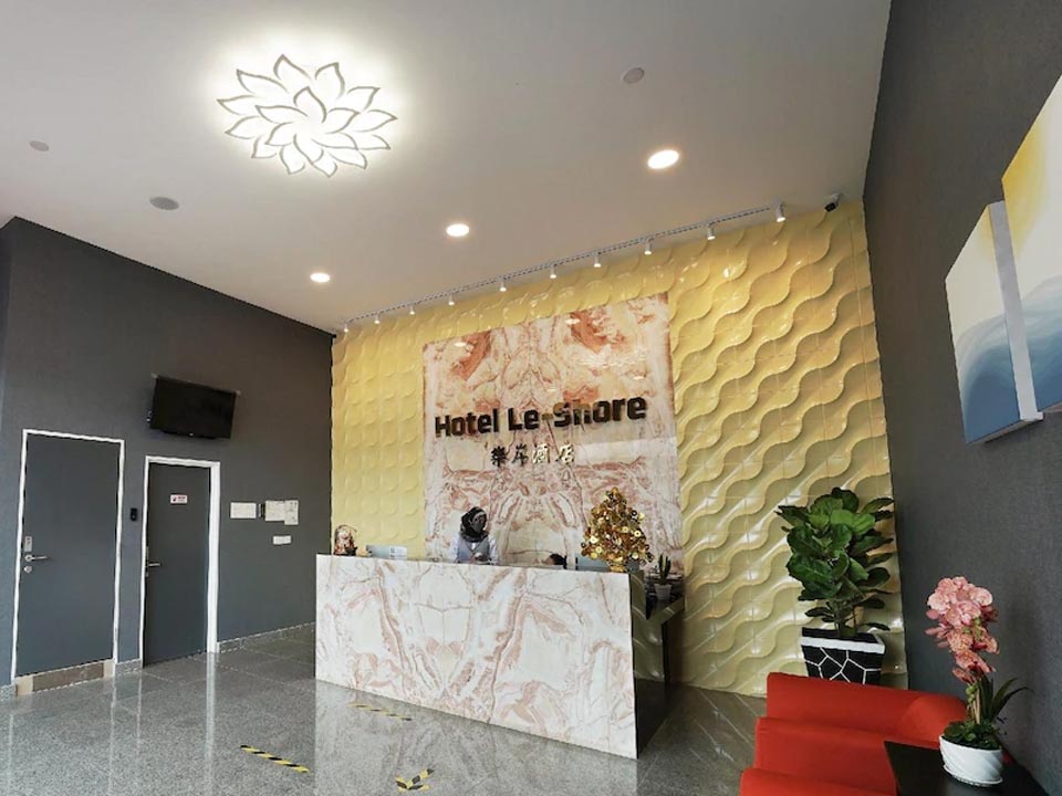 Hotel Le-Shore Kuala Selangor - Reception Area