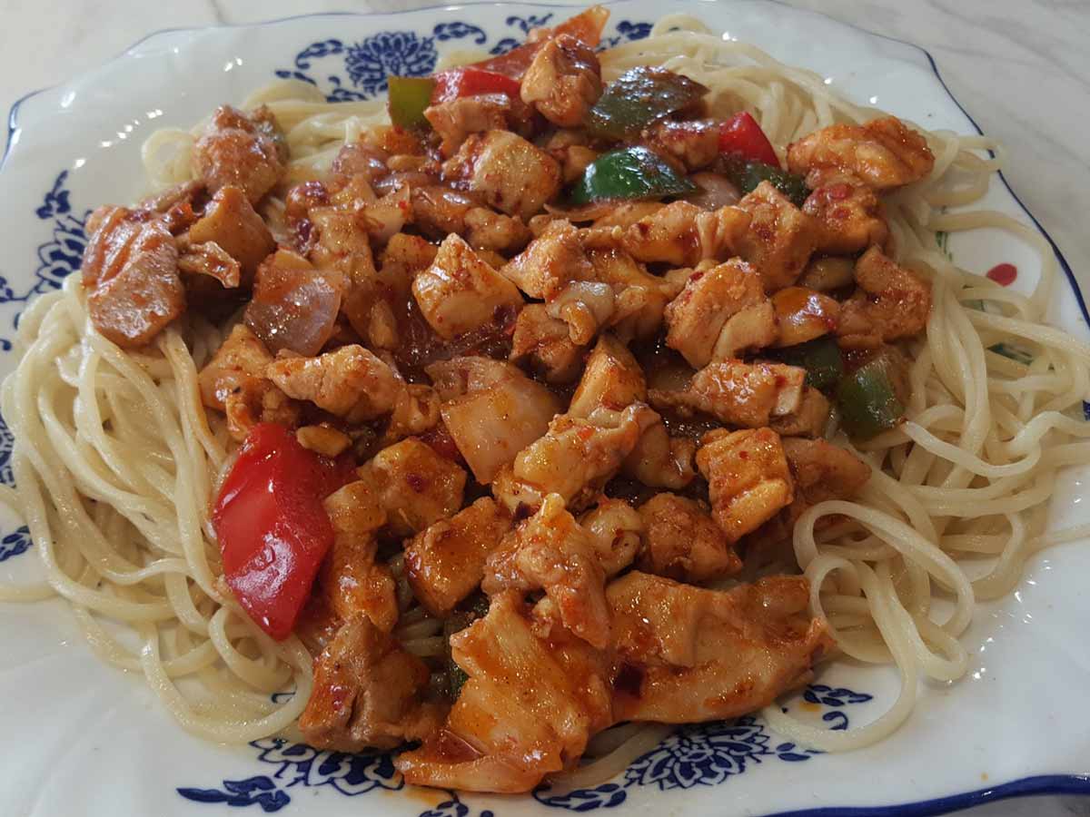Mee Hiris China Muslim Kuala Selangor - Chicken with Noodles